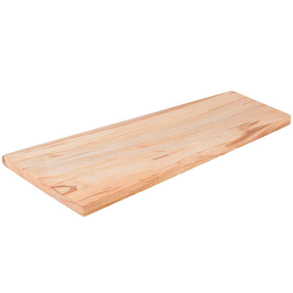 American Metalcraft 18" x 9 1/8" Trapezoidal Olive Wood Serving Board - 6/Case