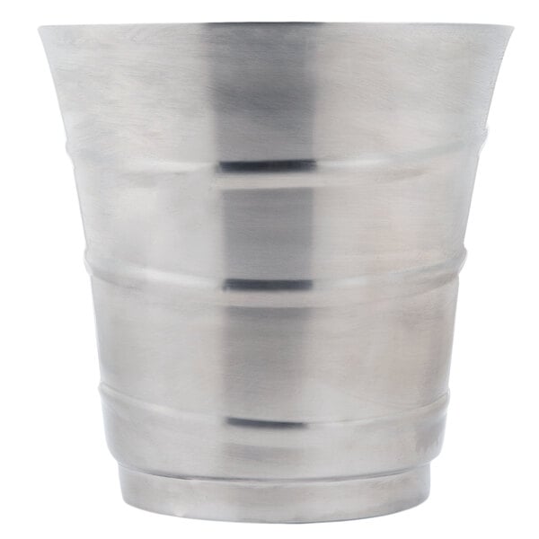 American Metalcraft 5 Qt. Stainless Steel Double-Wall Swirl Wine Bucket SWB - 4/Case