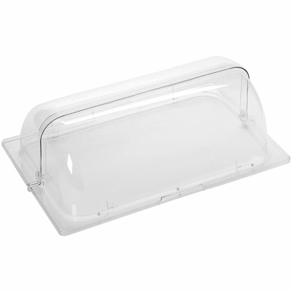 American Metalcraft 12" x 20" x 7" Full Size Roll Top Polycarbonate Tray Cover RCR21 - 6/Case