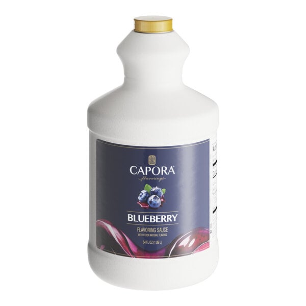 Capora Blueberry Flavoring Sauce 64 fl. oz. - 6/Case