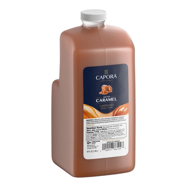 Capora Salted Caramel Flavoring Sauce 64 fl. oz.