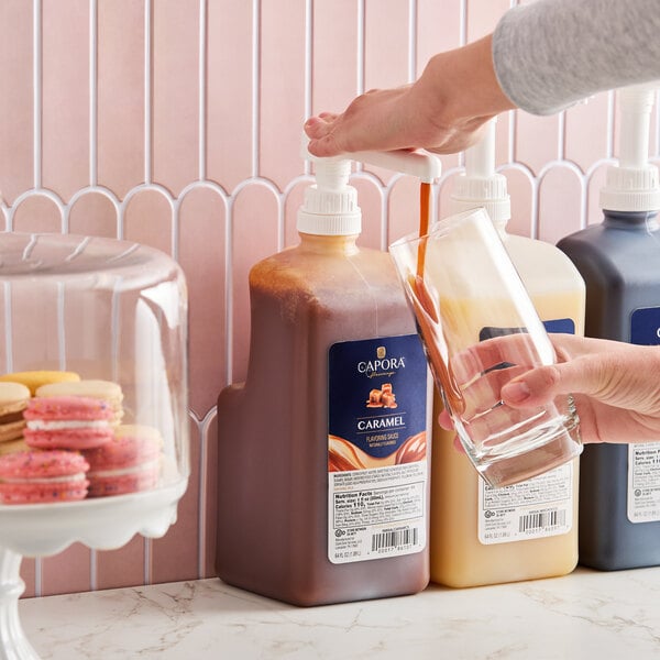 Capora Caramel Flavoring Sauce 64 fl. oz.