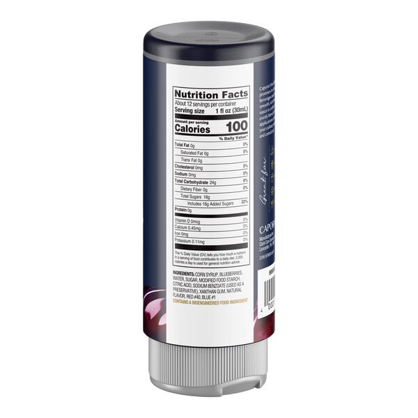 Capora Blueberry Flavoring Sauce 12 fl. oz.