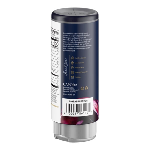 Capora Blueberry Flavoring Sauce 12 fl. oz.