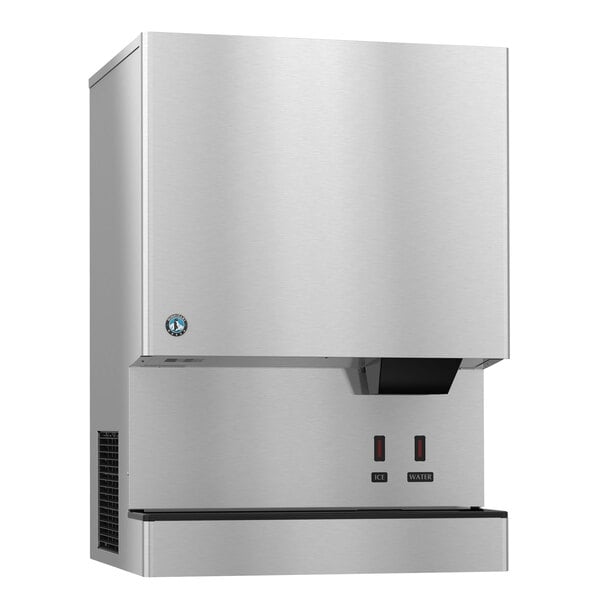 Hoshizaki DCM-700BAK-OS Opti-Serve Air-Cooled Countertop Ice Maker and Water Dispenser - 719 lb.