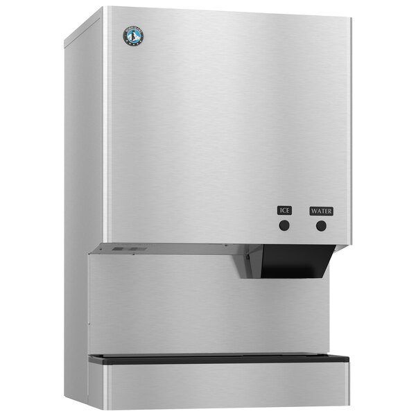 Hoshizaki DCM-500BWK Water-Cooled Countertop Ice Maker and Water Dispenser - 597 lb.
