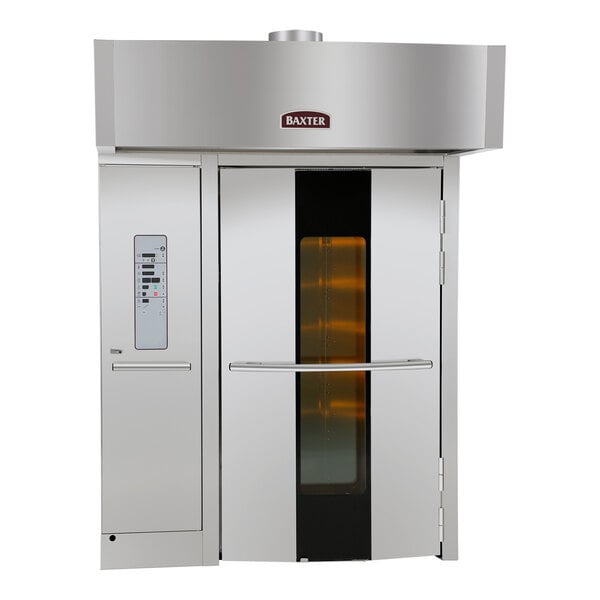 Baxter OV500G2EE Double Natural Gas Rotating Rack Convection Oven with Digital Controls - 275,000 BTU