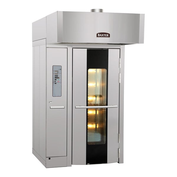 Baxter OV500E1 Single Electric Rotating Rack Convection Oven with Digital Controls - 208V, 3 Phase, 34.2 kW