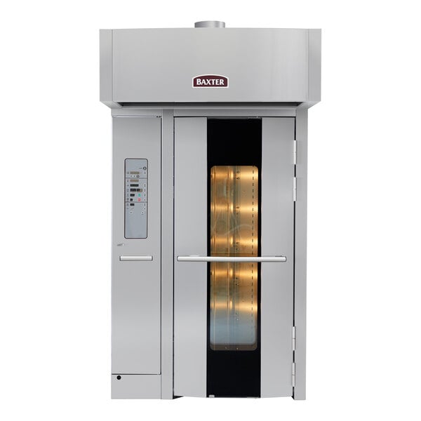 Baxter OV500E1 Single Electric Rotating Rack Convection Oven with Digital Controls - 208V, 3 Phase, 34.2 kW