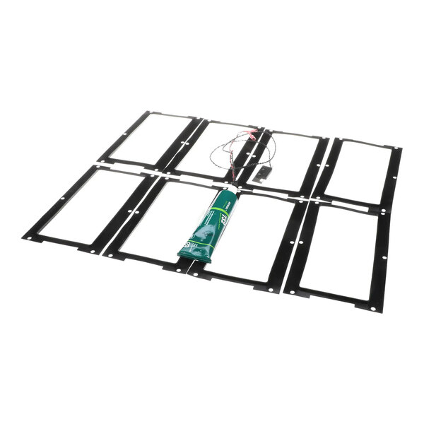 A single sensor replacement kit with a green tube and black rectangular frames.