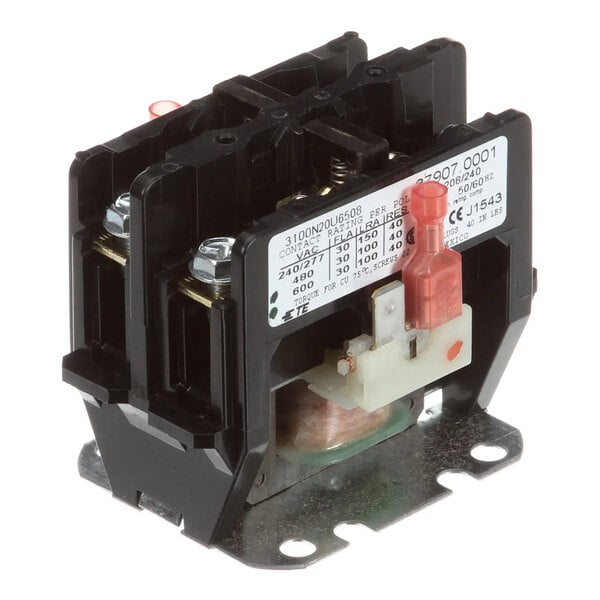 A Bunn 208/240V 50/60Hz contactor assembly used in electrical equipment.