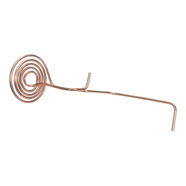 A copper spiral condenser loop component for refrigeration systems.