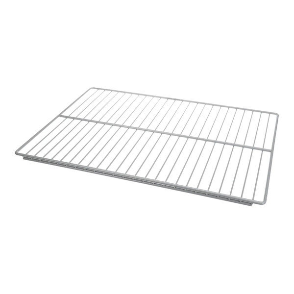 A rectangular wire shelf designed for use in refrigerators or freezers.