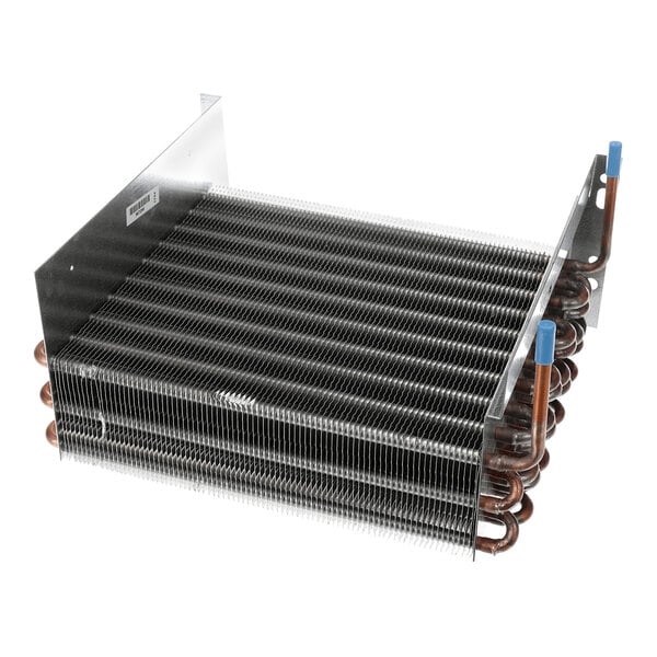 A metal condenser coil unit for refrigeration systems.