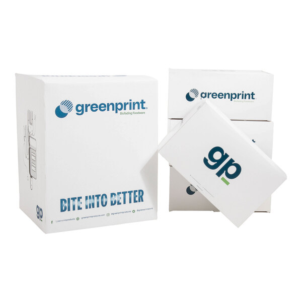 Greenprint Wrapped Heavy Weight Natural Agave Fork - 500/Case