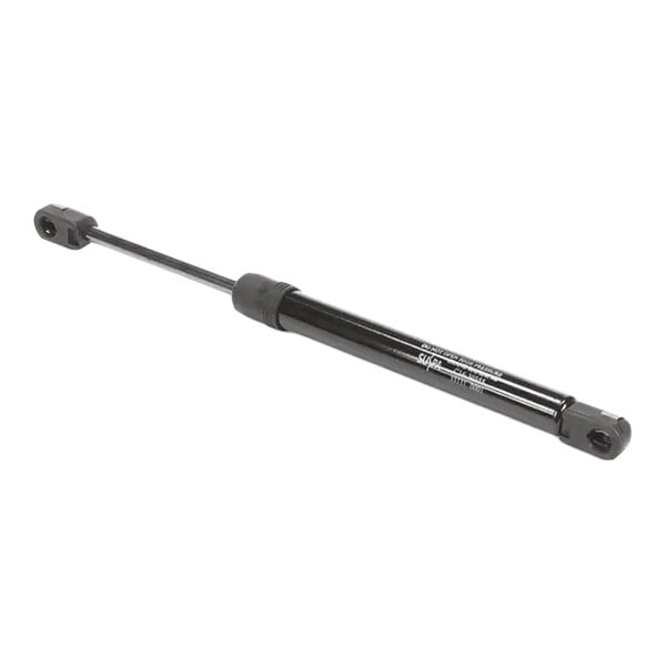 A black gas spring assembly for a Bunn thermal door.