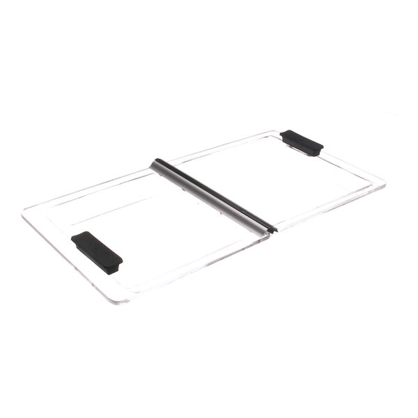 A transparent replacement lid designed for Delfield N225P and N227 models.