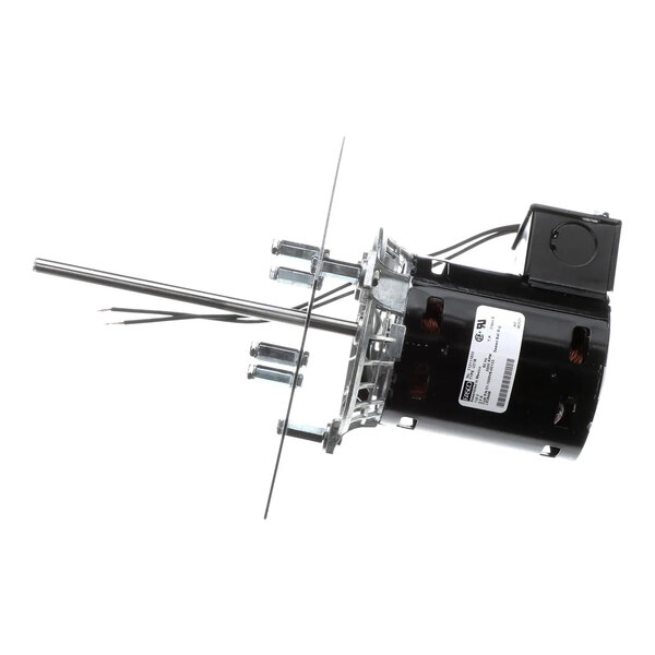 A Baxter 01-1M5581-00002 motor assembly draft inducer designed to operate at 3000 RPM.
