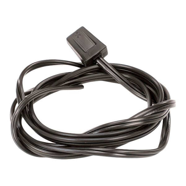 A black power cord for a motor, specifically the True Refrigeration 981459 heater power cord motor Lz12.