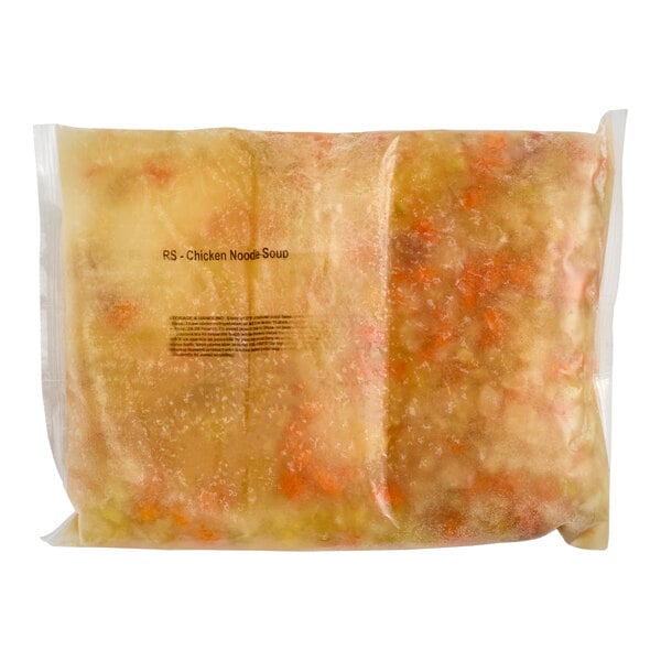 Kettle Cuisine Reduced Sodium Chicken Noodle Soup 4 lb. - 4/Case