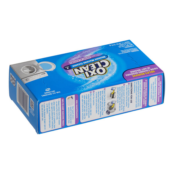 OxiClean 4-Count Washing Machine Cleaner Pouches with Odor Blasters - 8/Case