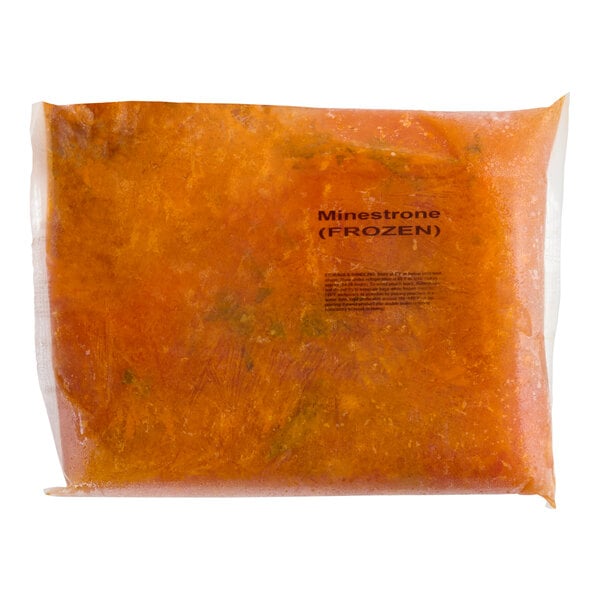 Kettle Cuisine Minestrone Soup 4 lb. - 4/Case