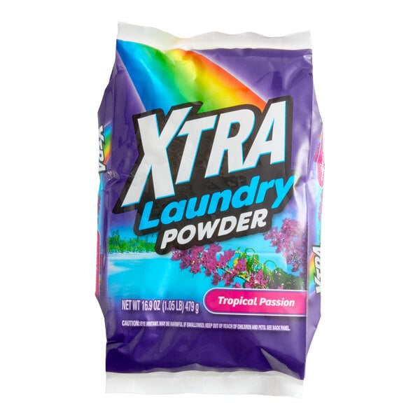 XTRA 16.9 oz. Tropical Passion Powder Laundry Detergent - 12/Case