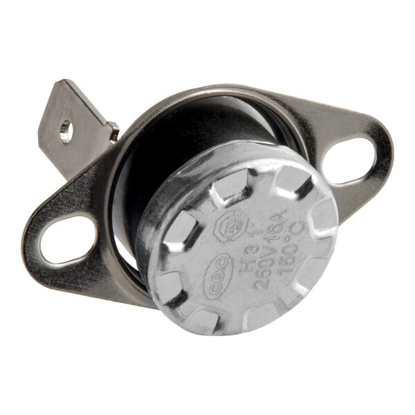 A metal high limit thermostat designed for use with steam tables.