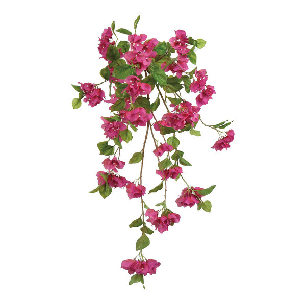 Mills Floral Company 43" Artificial Fuchsia Bougainvillea Hanging Bush