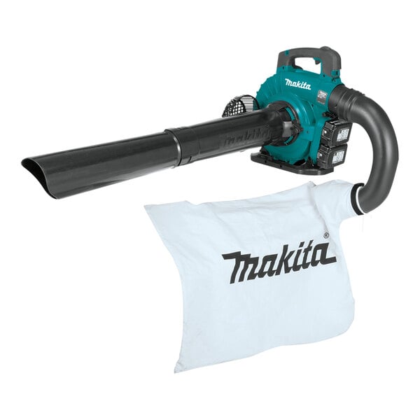 Makita 36V 18V X2 LXT Brushless Cordless Blower Kit with Mulcher / Vacuum Attachment Kit, (2) 5.0 Ah Lithium-Ion Batteries, and Dual-Port Charger XBU04PTV