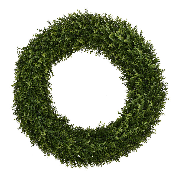 Mills Floral Company 32" Artificial Boxwood Round Wreath