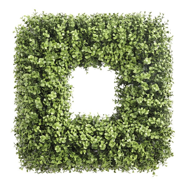 Mills Floral Company 20" Artificial Boxwood Square Wreath