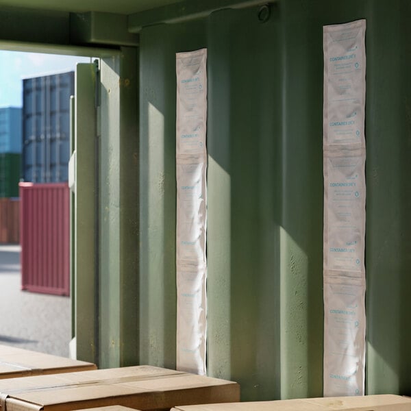 Clariant Container Dri II 750 Gram Calcium Chloride Cargo Desiccant Bag Strip - 12/Case