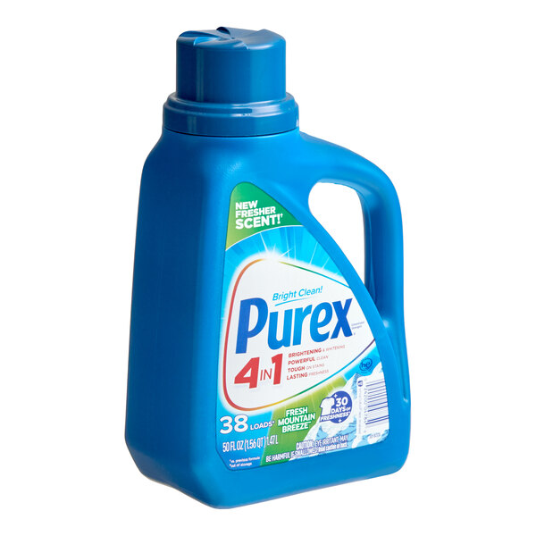 Purex 50 oz. Mountain Breeze Liquid Laundry Detergent - 6/Case