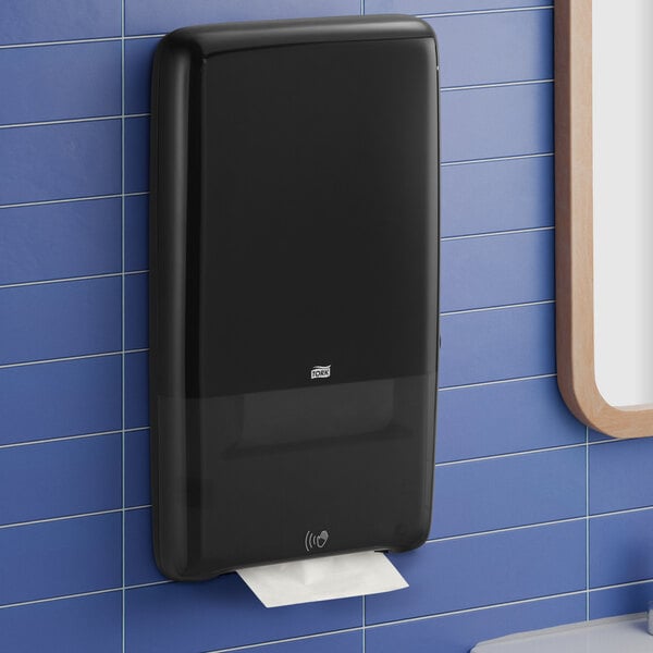 Tork PeakServe 552548 Black Automatic Continuous Paper Towel Dispenser