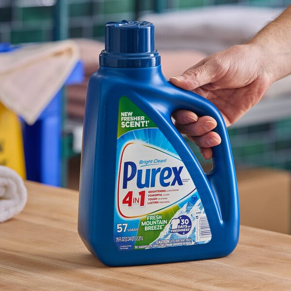 Purex 75 oz. Fresh Mountain Breeze Liquid Laundry Detergent - 6/Case