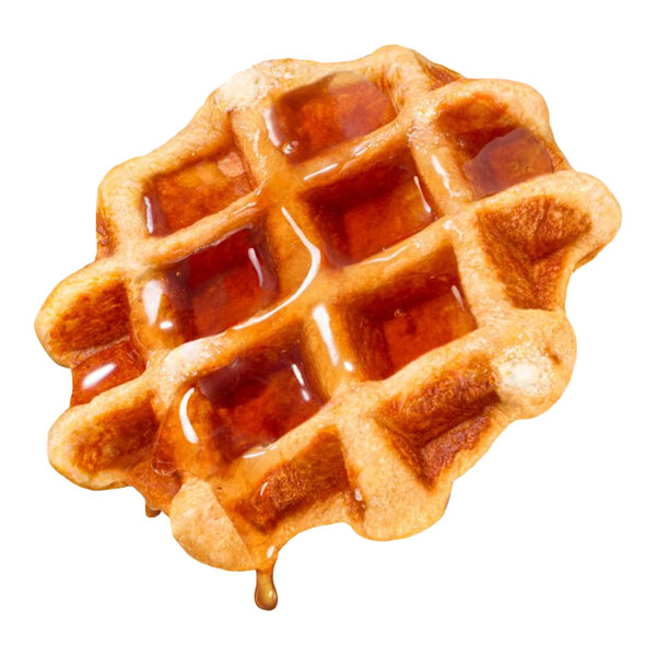 Vafels Vegan Maple Liege Waffle 2.3 oz. - 36/Case