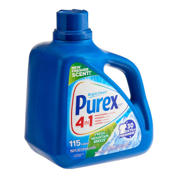 Purex 150 oz. Fresh Mountain Breeze Liquid Laundry Detergent - 4/Case