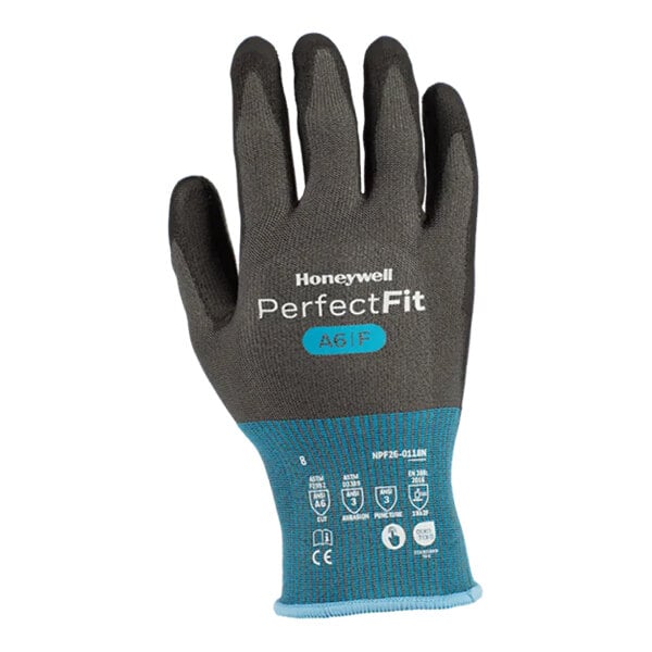 Honeywell Perfect Fit 3.0 NPF26-0118N-10 Gray 18 Gauge A6/F Cut-Resistant Glove - Size 10 (Extra Large) - Pair - 10/Case