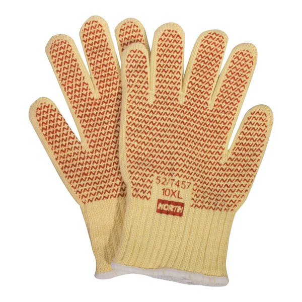 Honeywell Grip N Kevlar® 52/7457 Ambidextrous 7 Gauge Cut-Resistant Hot Mill Glove - Size 10 (Extra Large) - Pair - 12/Case