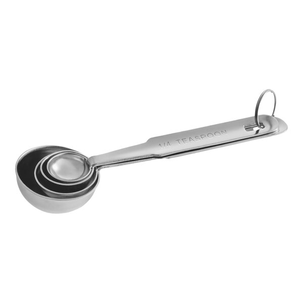 Choice 4-Piece Stainless Steel Measuring Spoon Set