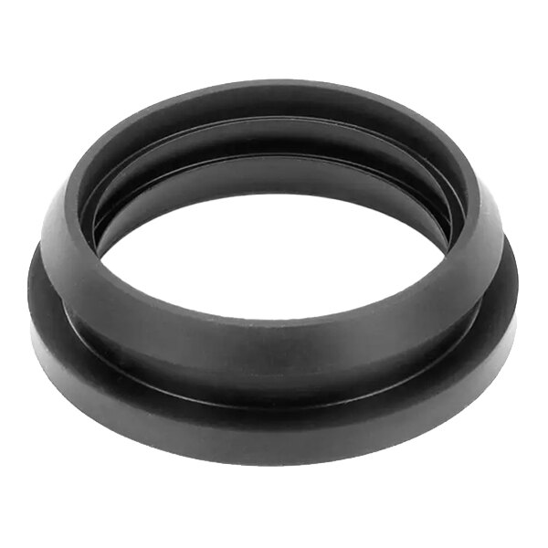 A black rubber sealing collar with a 60mm diameter, designed for use as a drain seal in Convotherm appliances.