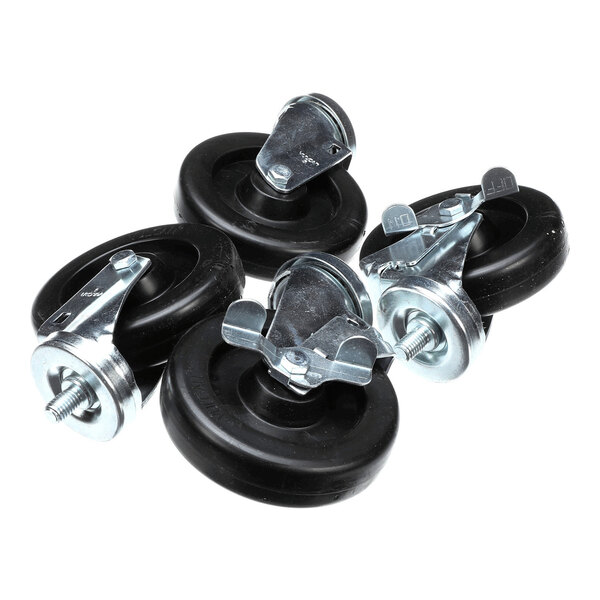 Victory 0-0140-105S Caster Kit,6" - 4/Case