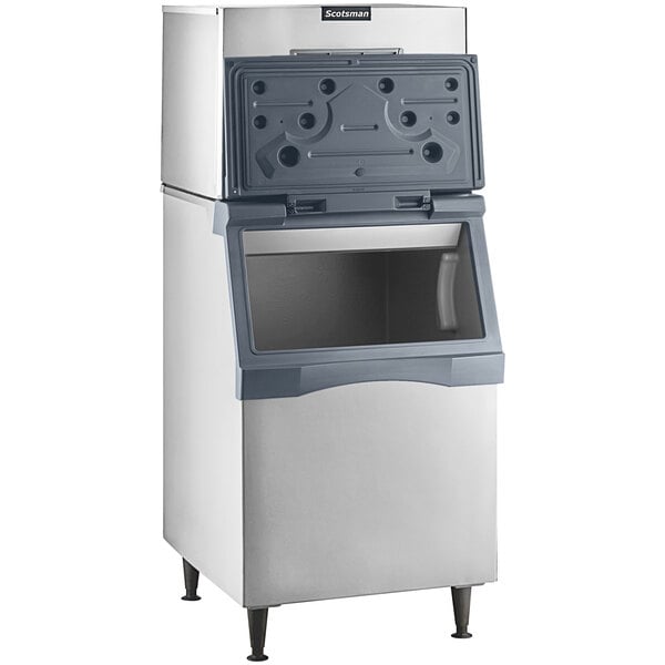 Scotsman MC0530SAX-1A Prodigy Elite® Series 30" Air-Cooled Small Cube Ice Machine with Plastic Storage Bin and Vari-Smart Ice Level Control Kit - 476 lb., 115V