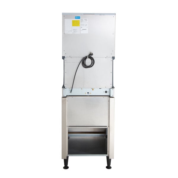Scotsman HID525AX-1A Meridian® 21 1/4" Air-Cooled Nugget Ice Machine with 25 lb. Bin, Hands-Free Ice and Water Dispensing, and Equipment Stand - 500 lb., 115V