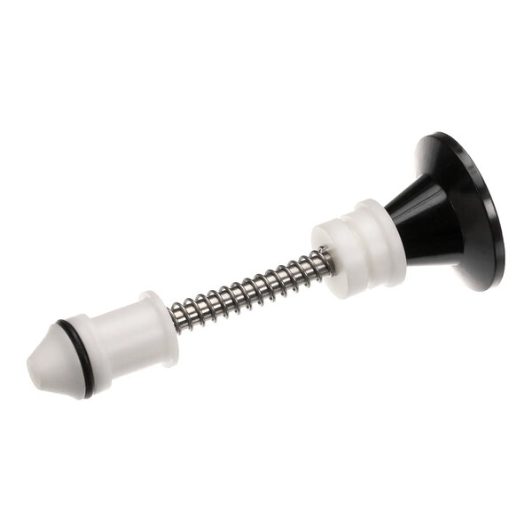 A metal and plastic spigot assembly with a spring mechanism, used for Stoelting by Vollrath equipment.