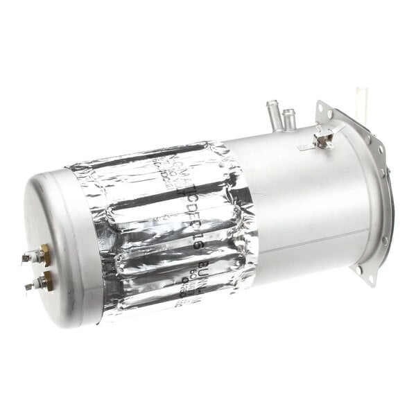A cylindrical metal tank assembly with attached fittings and insulation, designed for use in Bunn commercial beverage equipment.