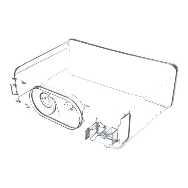 A clear plastic 20-liter bowl designed for use with a beverage fountain.