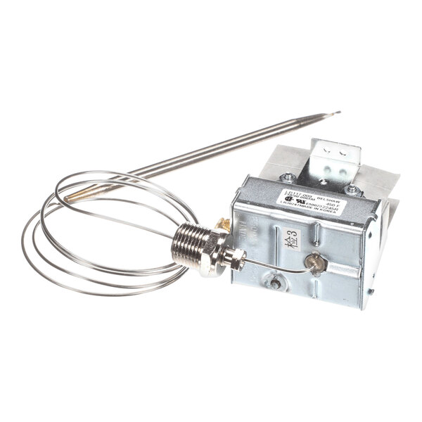 A Belshaw SK-1204 high limit replacement kit with a metal probe and coiled sensor.