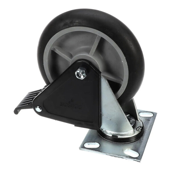 Dinex DXTSBP8STLB Caster 8In W/Brk